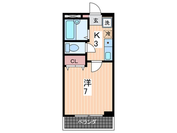 パドマハイツキドⅡの物件間取画像